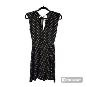 BeBop Keyhole Polka Dot Summer Dress